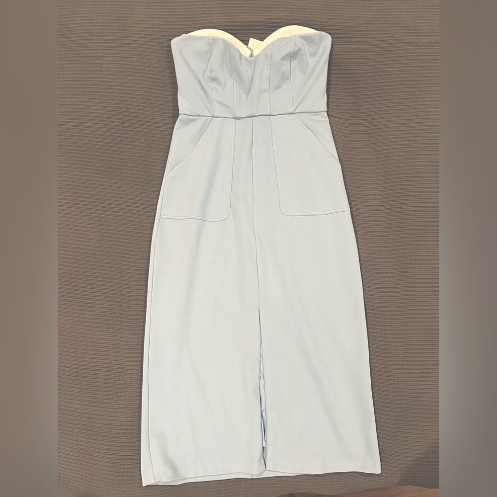 Georgeous strapless Anthropologie dress!